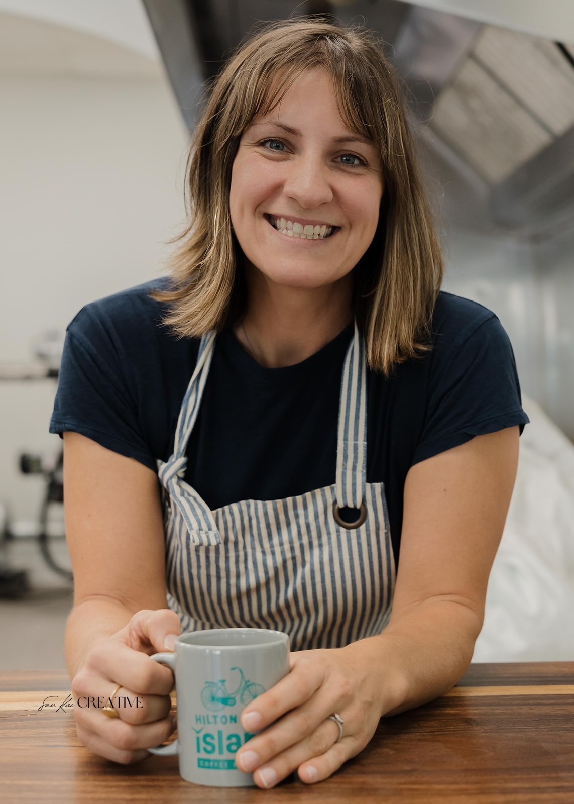 Susannah Winters, Owner of Hilton Head Island Coffee Roasters. 
