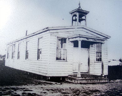 The First African Baptist Church circa 1865