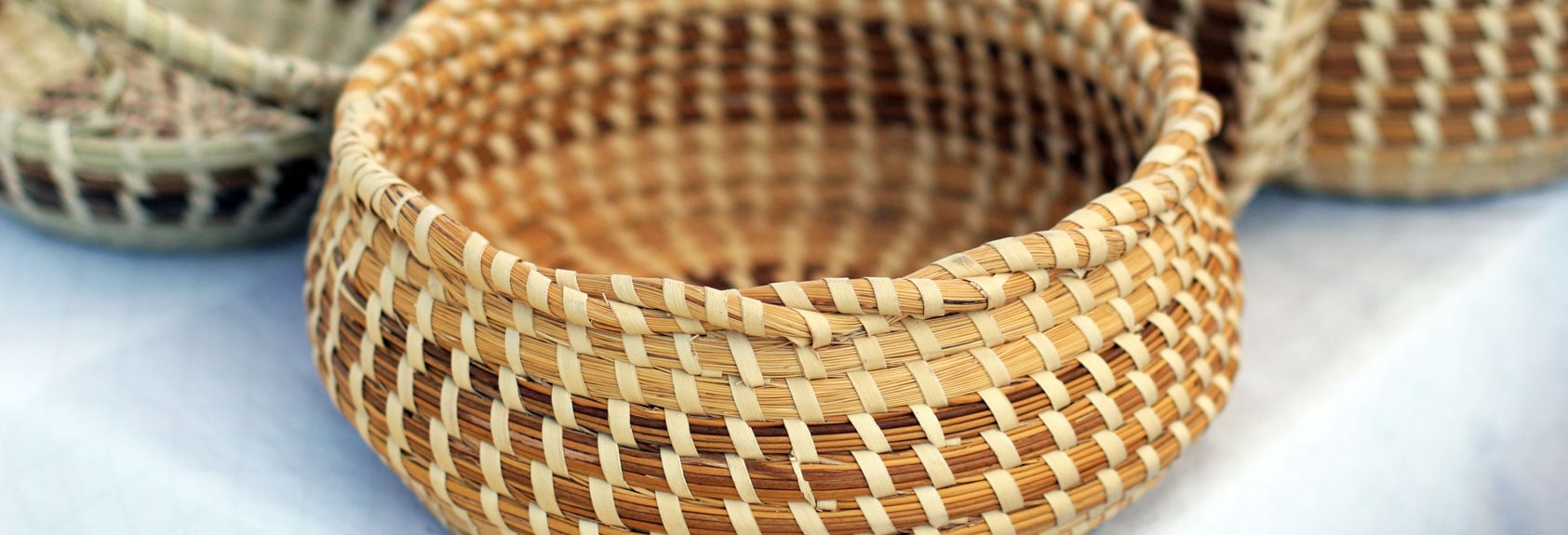 Sweet grass baskets