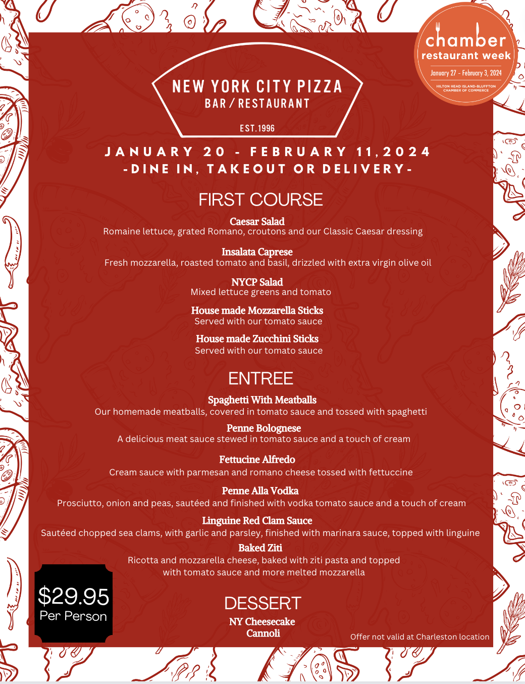 Menus + deals for Hilton Head, Bluffton Restaurant Week 2025 Hilton