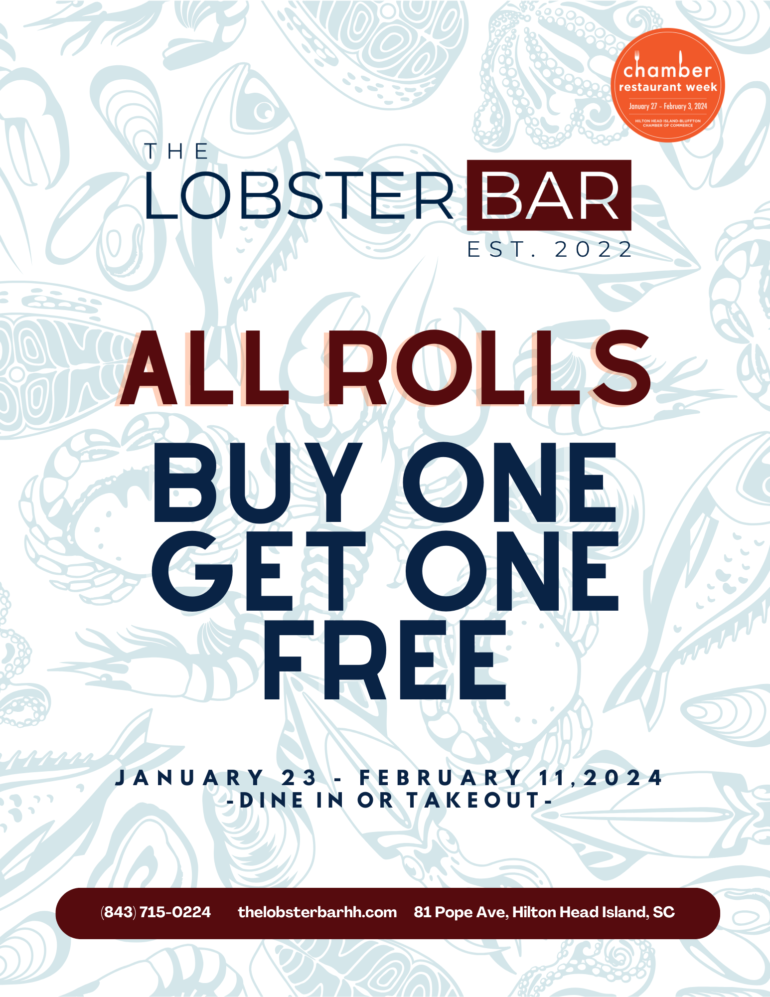 Menus + deals for Hilton Head, Bluffton Restaurant Week 2024 Hilton