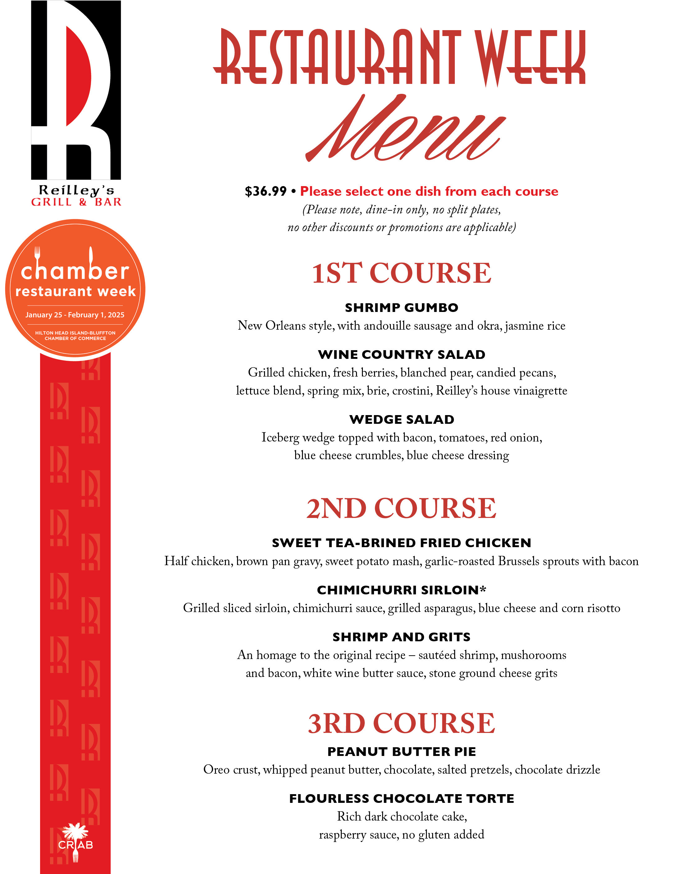 Menus & deals for Hilton Head, Bluffton SC Restaurant Week Hilton Head Island Packet