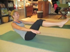 women doing pilates