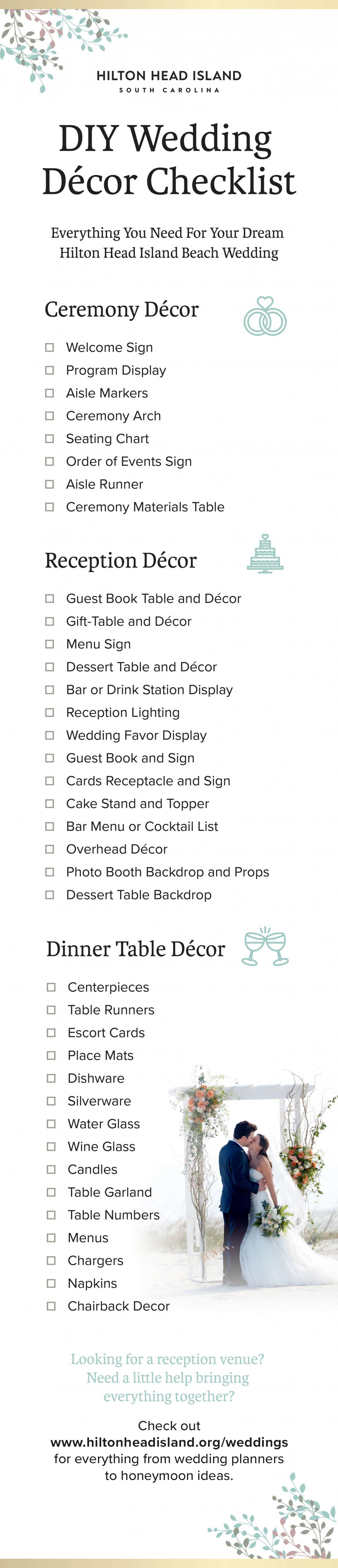 wedding checklist