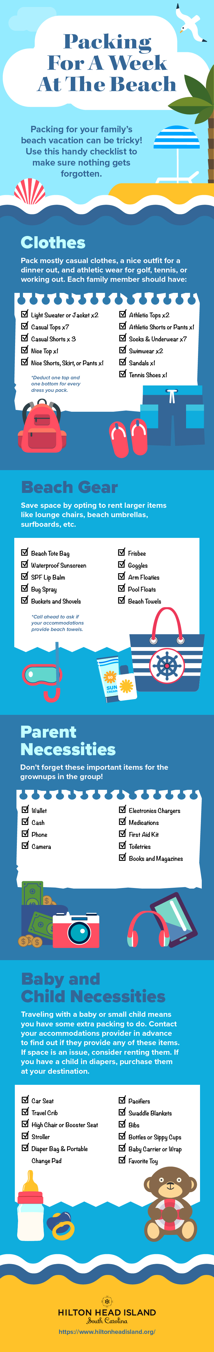 how to pack infographic