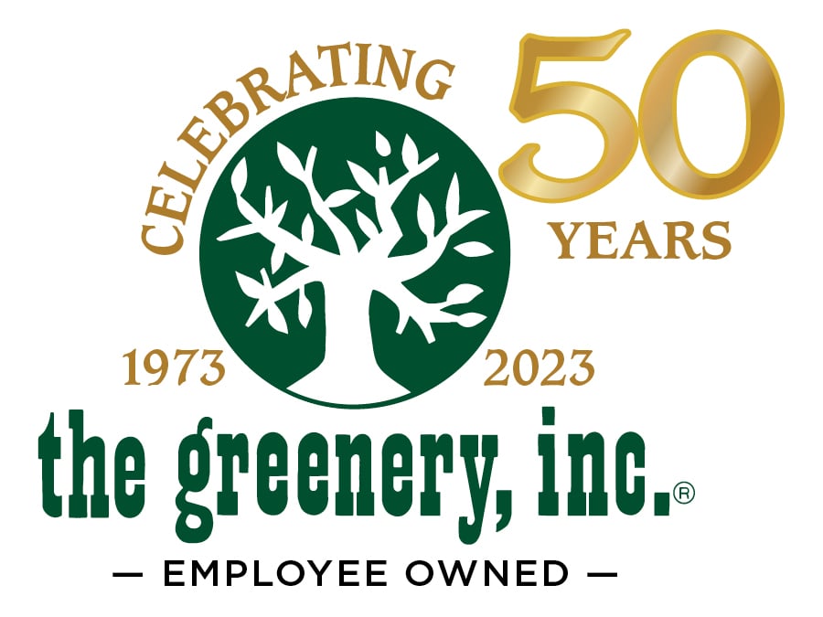 The Greenery 50th Anniversary Logo