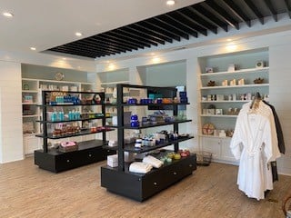 Shop for the latest in health, wellness, and beauty trends along with our curated retail gift items including our wine program, scented candles, jewelry and household items.  We strive to sell American Made products whenever possible.  