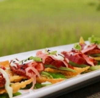 food on a plate
