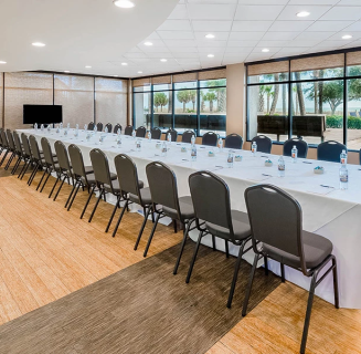 meeting venue setup