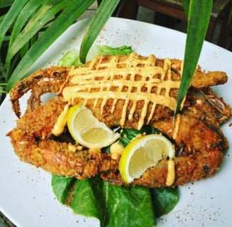 blue crab dish