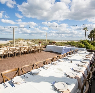Brunch & Bubbles Winter Beach Wedding Package