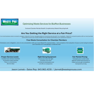 Free waste analysis - Chamber One Pager