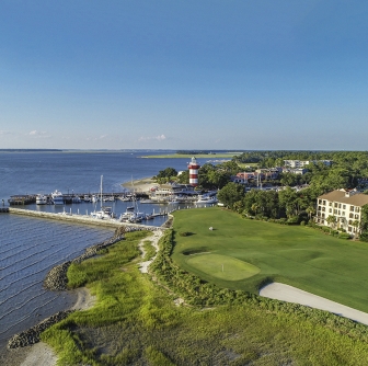 Aerial View of Harbour Town Golf Links