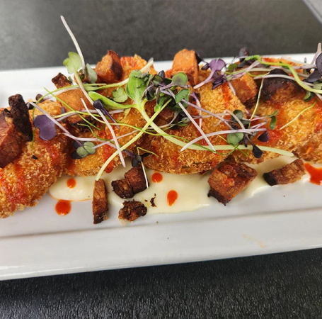 food on a plate