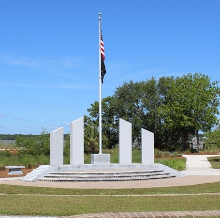 Veterans' Memorial at Shelter Cove Community Park