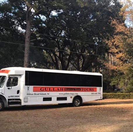 Gullah tour bus
