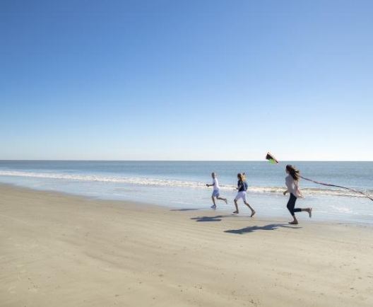 family beach