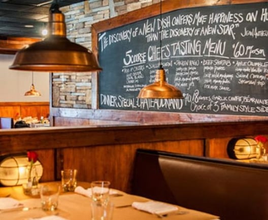 lucky rooster interior