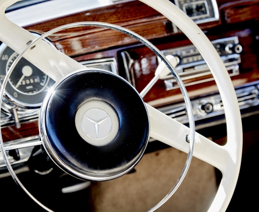 old mercedes steering wheel