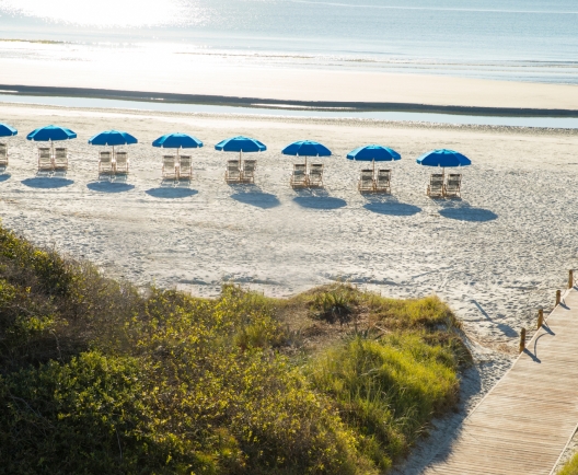 beach umbrellas