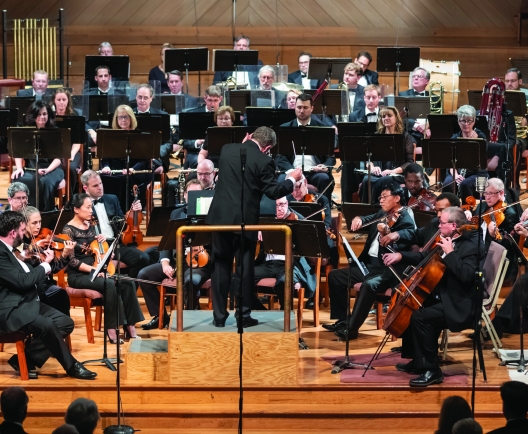 arts hh symphony orchestra on stage