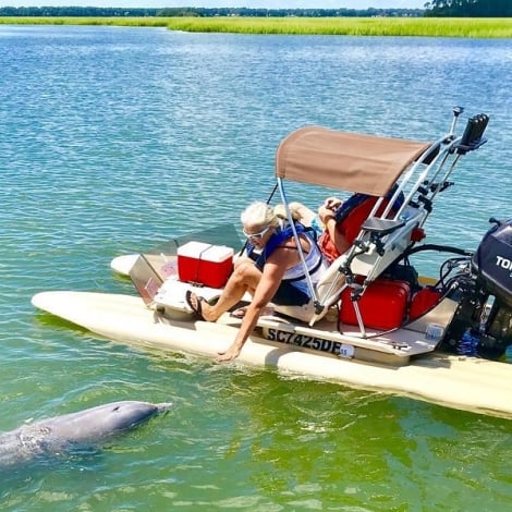 peddle boat