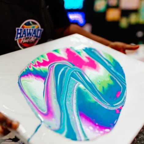 Hawaii Fluid Art