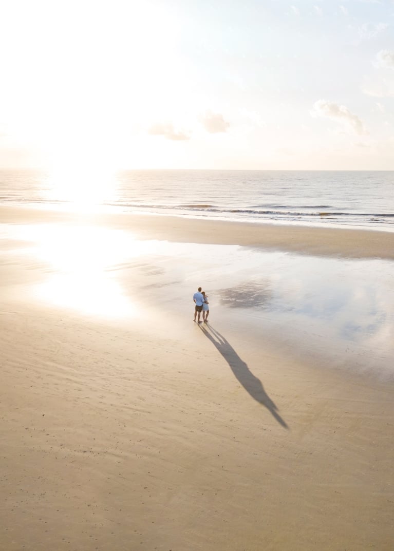 Couple on a beach