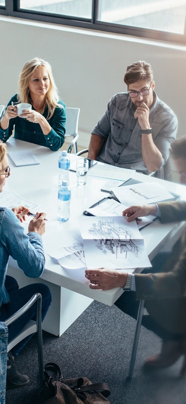 group at a meeting table