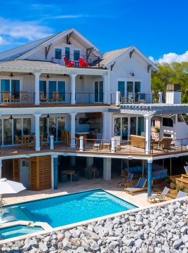 large beach house