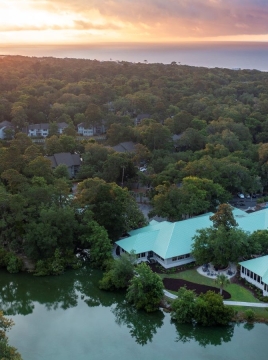 aerial view of hilton head health