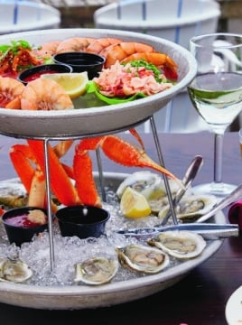 seafood tower