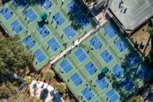 tennis courts