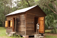 old wooden cabin