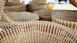 baskets being weaved