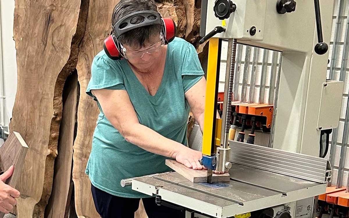 Student at Bandsaw