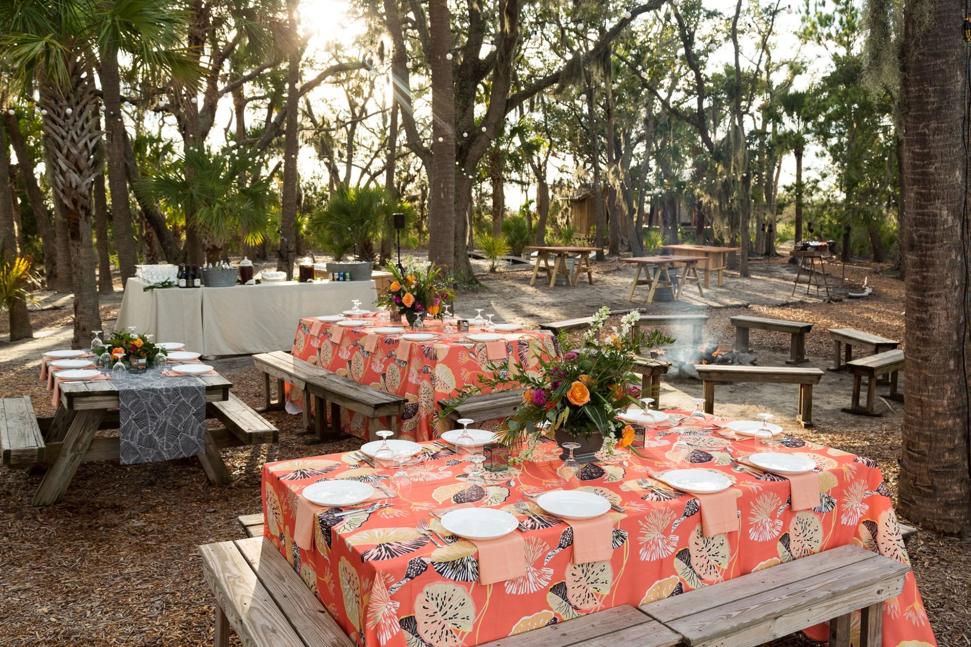 Page Island, Outside's private chain of islands, is a great venue for private events!