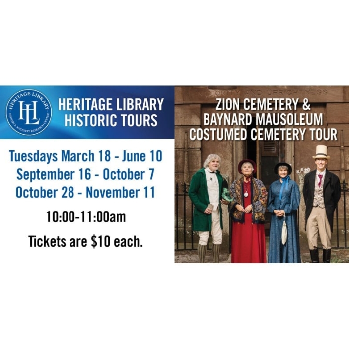 Heritage Library historic tours