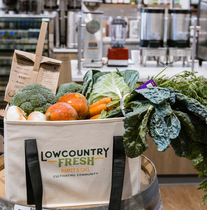 Don't fight the crowds on vacation! Shop Online at lowcountryfresh.com